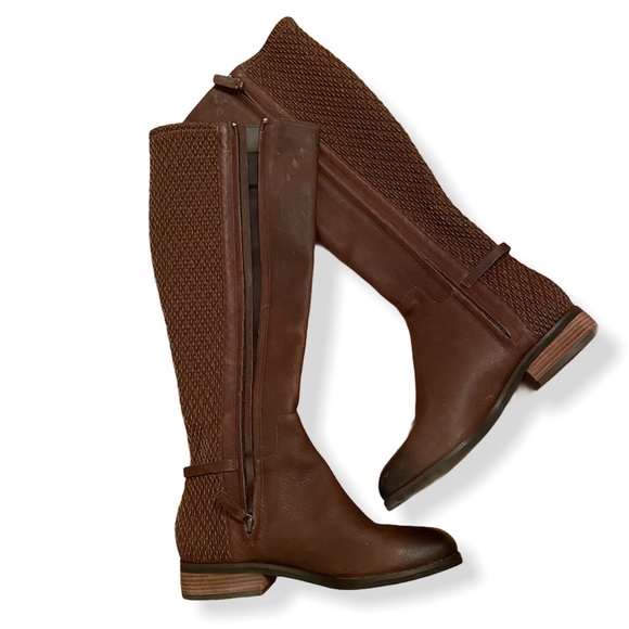NWT Cole Haan Weave Lexi Grand stretch riding boot - Picture 3 of 11